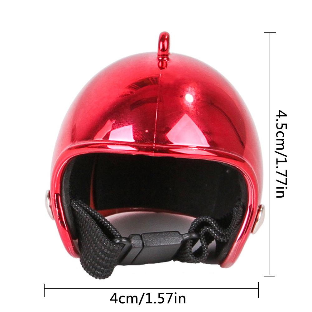 1 Uds casco para mascotas divertido casco protector de pollo gallina sombrero de pájaro duro sombrero divertido casco de pollo suministros para mascotas