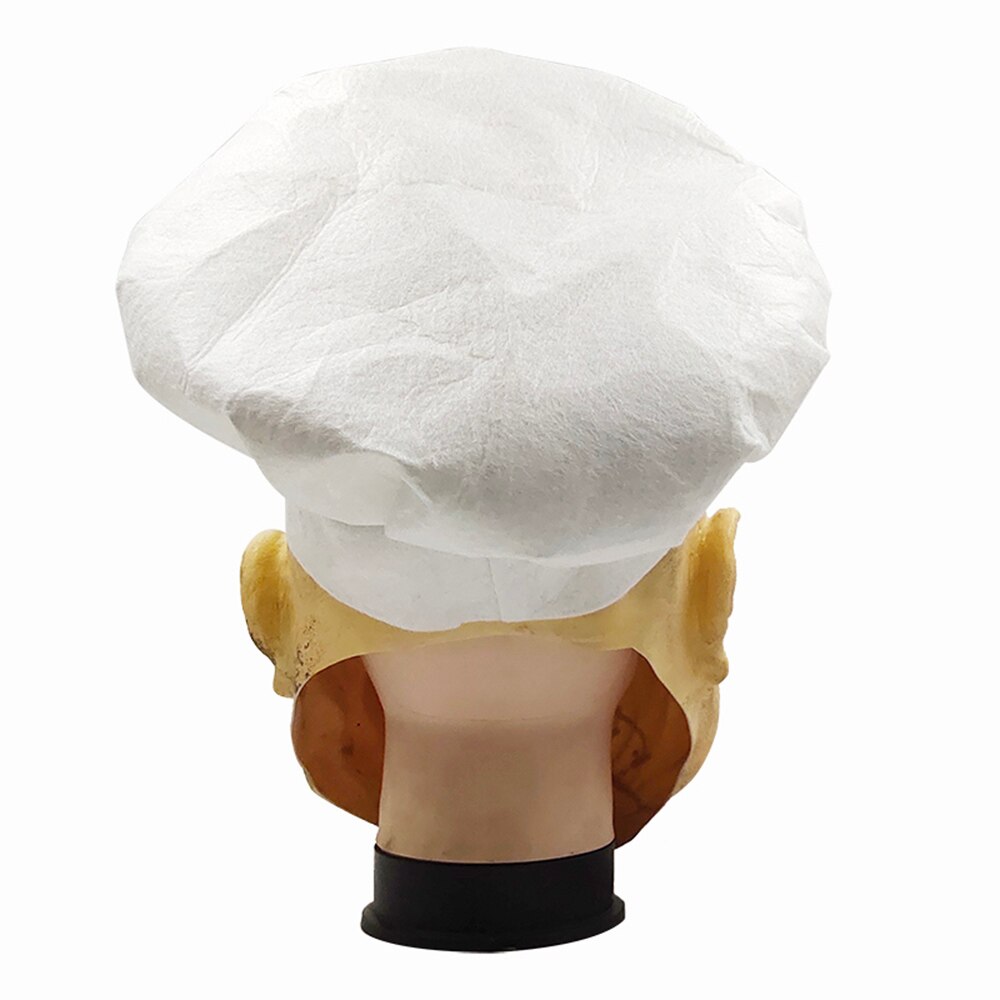 Halloween Mask Portable Waterproof Bloody Crazy Chef Halloween Horror Mask Haunted House Pretend Latex Mask