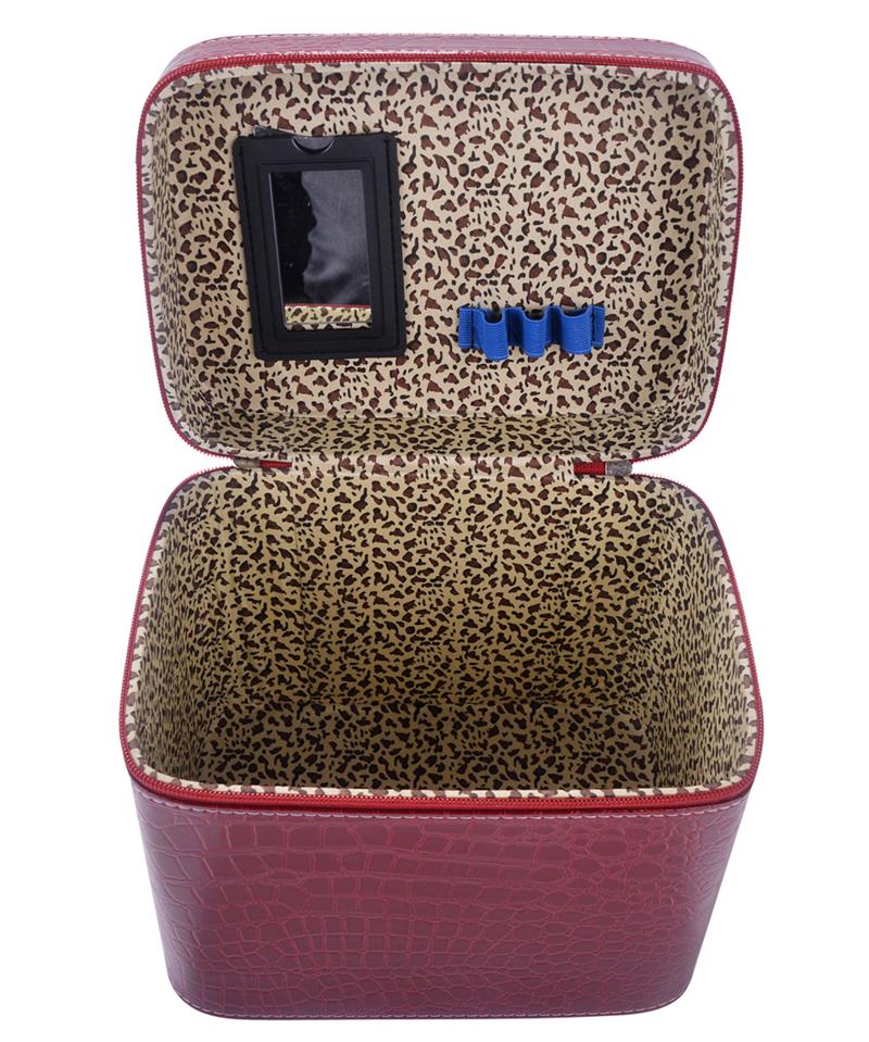 Valigetta per trucco professionale di marca femminile estetista di moda organizzatore di cosmetici scatola di immagazzinaggio strumento per unghie valigia per donna borsa per trucco