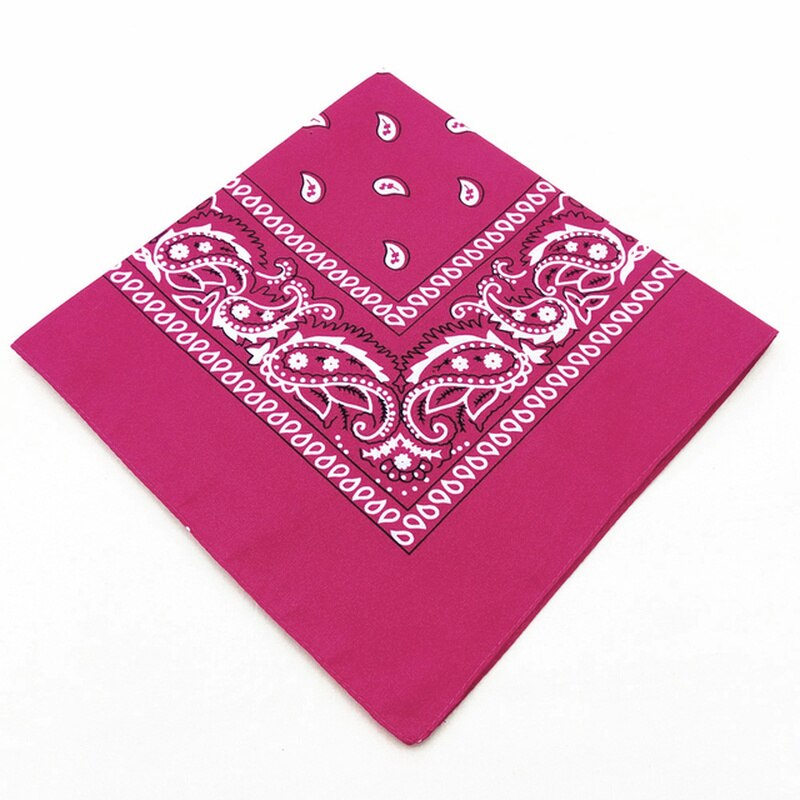 unisex Bandana Schal Hüfte hüpfen Wandern Kopftuch Handgelenk wickelt Magie Quadratischen Halstuch Cashew Druck Haar Zubehör