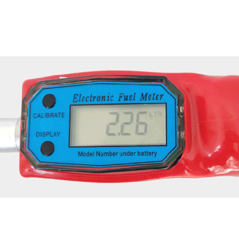 Digital Fuel Flow Meter Gasoline Oil Electronic Fuel Meter for Gas Stations