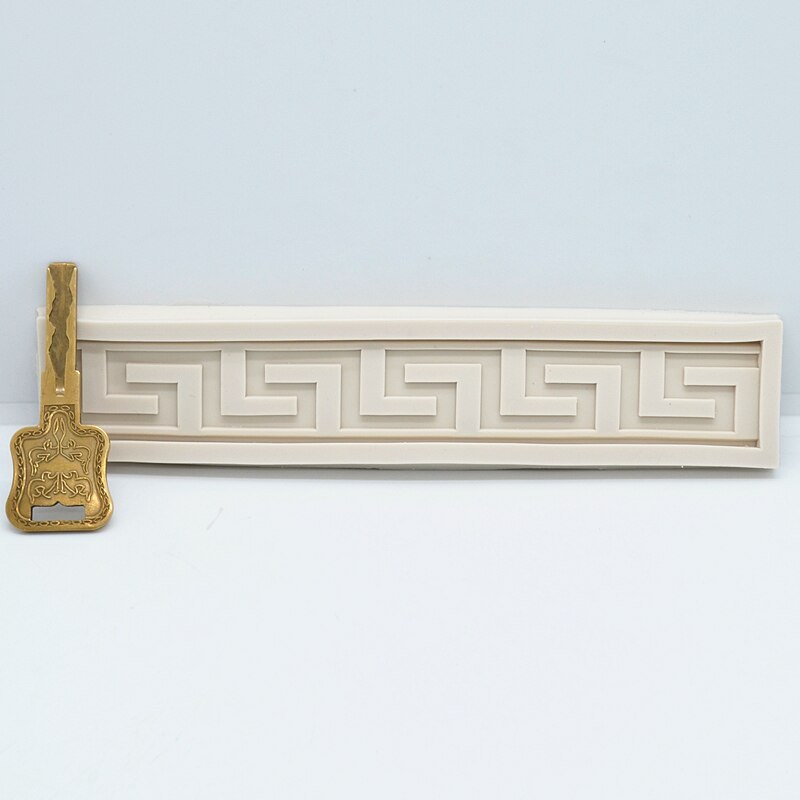 MINFEIDMS Hanf Seil Fondant Form - Barock Seil Silikon Form Für Kuchen Dekoration