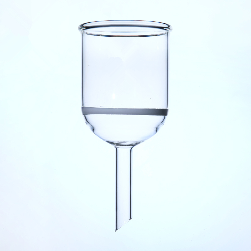 1 Uds 30ml embudo de vidrio Buchner, G1-G5 1 #-5 # filtro, laboratorio de química cristalería