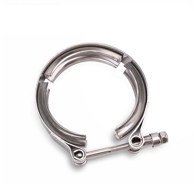 Universal Stainless Steel V-Band Turbo Downpipe Exhaust Clamp Vband Car Accessories Stainless Steel V-Band