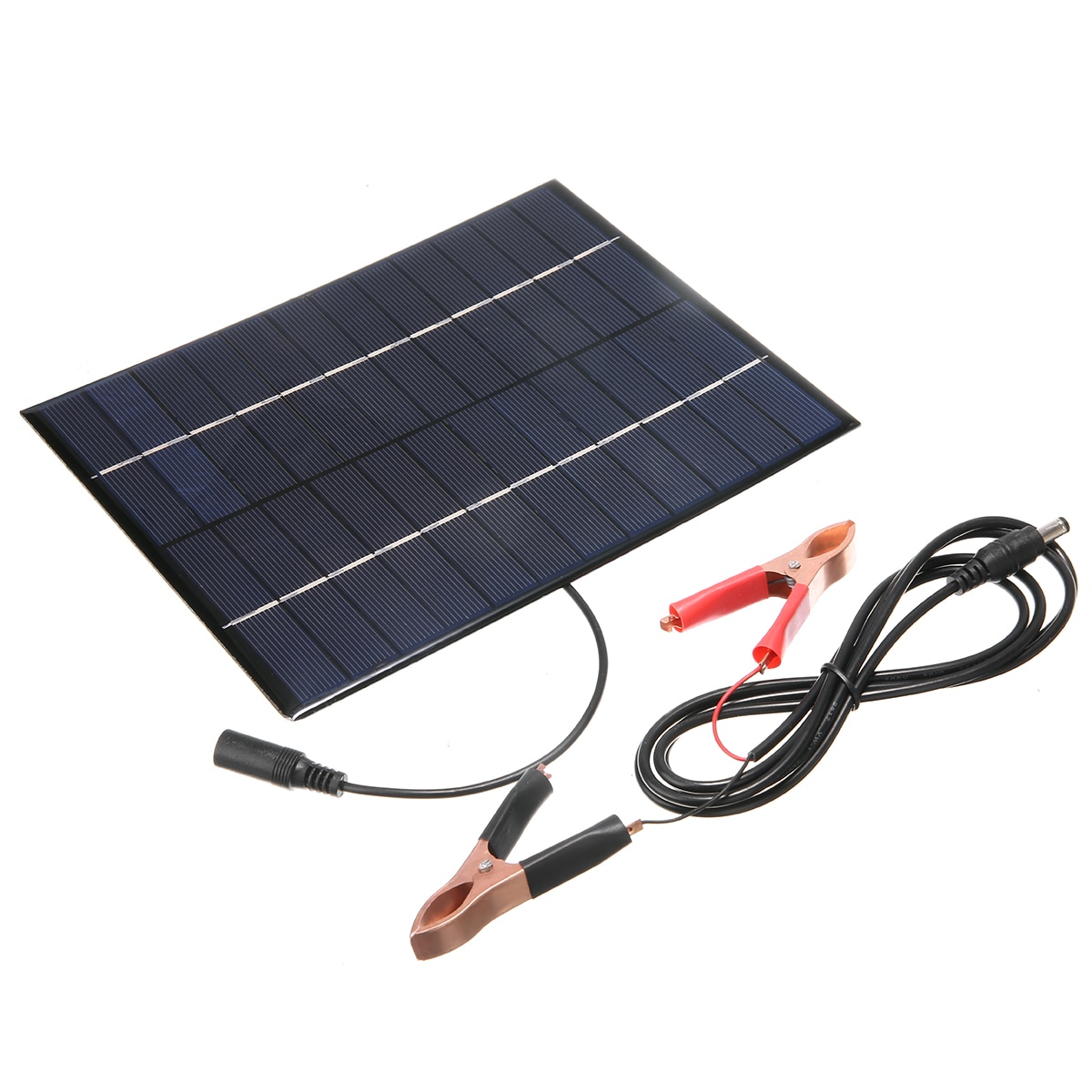 Panel Solar DIY portátil 5,5 W 12V módulo de energía batería teléfono celular cargador rápido Panel Solar casero Mayitr
