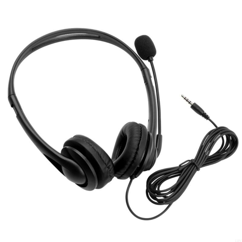 12PC Corded Headsets with 3.5mm Plug Soft Skin Friendly Comfortable Over Ear Headphones for Conferencing and Music