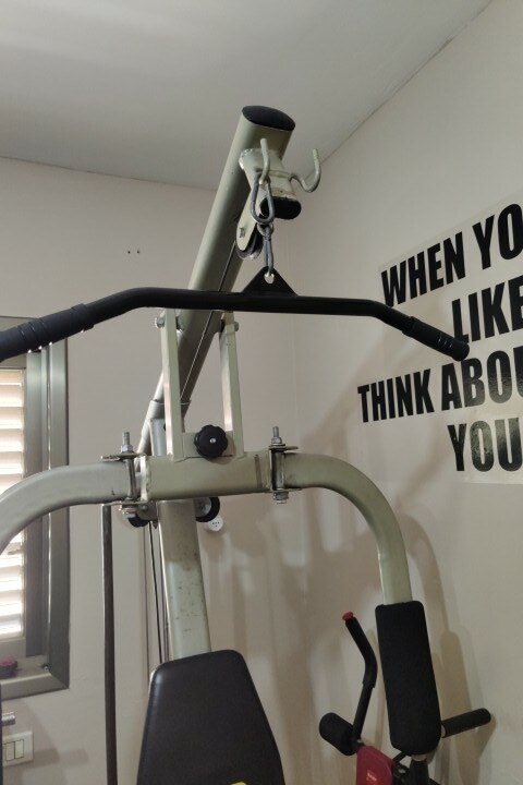 Fitness Gym Pully Cable Machine Attachments Biceps Triceps Blaster T-bar Handle Grip Pull Down Rowing Home Machine Accessories