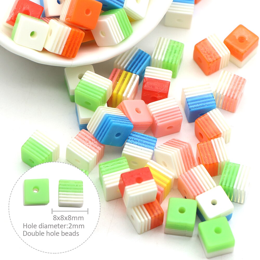 Regenboog polymeer katsuki kraal 10x - Kralenwinkel Albertien