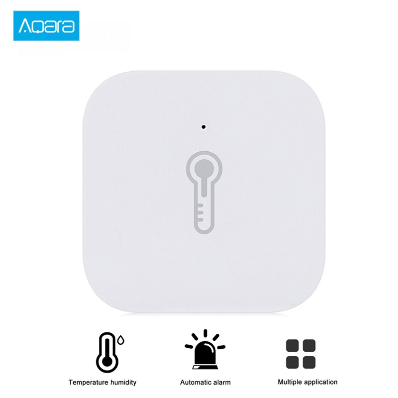 Xiaomi Centro aqara Smart Home kits Gateway3 interruptor de pared inalámbrico puerta ventana Sensor de cuerpo módulo de relé inalámbrico HomeKit: Humidity sensor