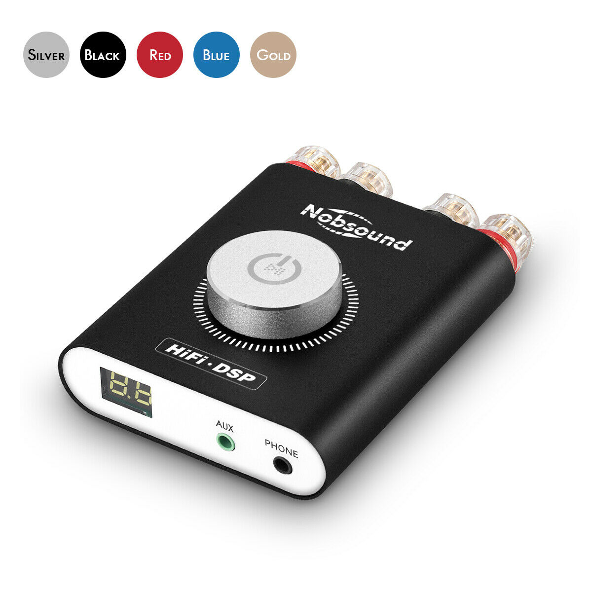 Nobsound Mini Bluetooth 5.0 TPA3116 Digitale Versterker Hifi Dsp Stereo Hoofdtelefoon Amp 200W Zonder Adapter