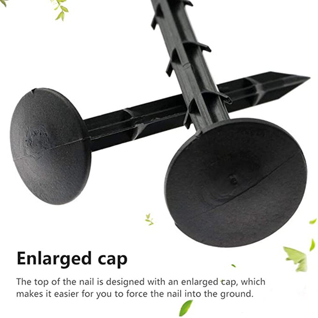 50pcs Tent Peg Plastic Peg Garden Awning Canopy Tent Pegs Camping Stake Nail For Garden Plant Tool Tent Peg