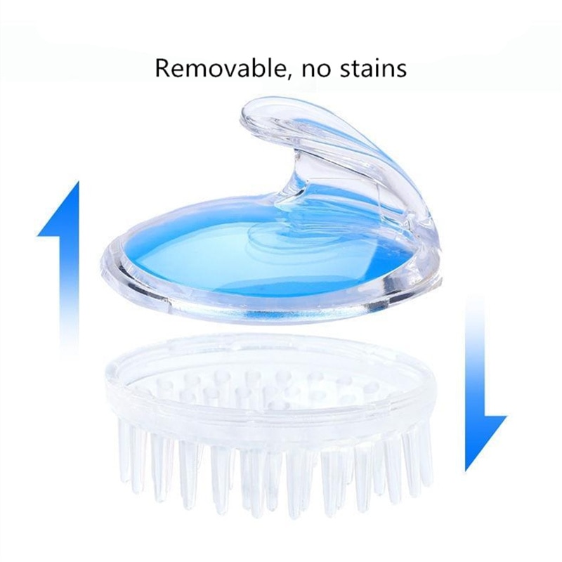 Wasborstel, reinigende zachte siliconen shampoo, hoofdhuid, douche, lichaamsmassage, ontspannende hoofdmassage, borstels, unisex kam, anti-jeuk