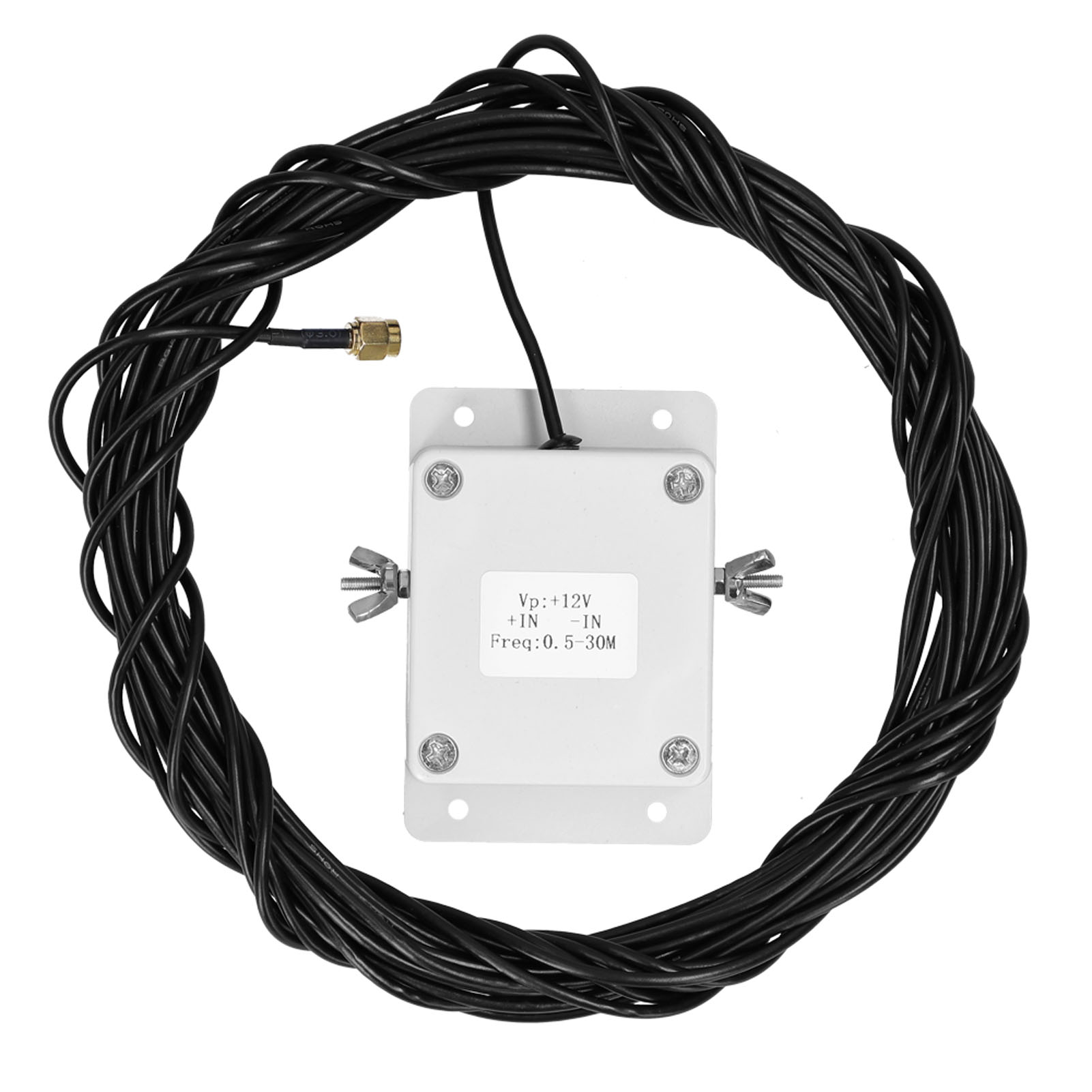 MLA-30+ (plus) SDR Loop Antenna Active Receive Antennas Low Noise Medium Short Waves Antenna with 0.5-30 MHz Frequency