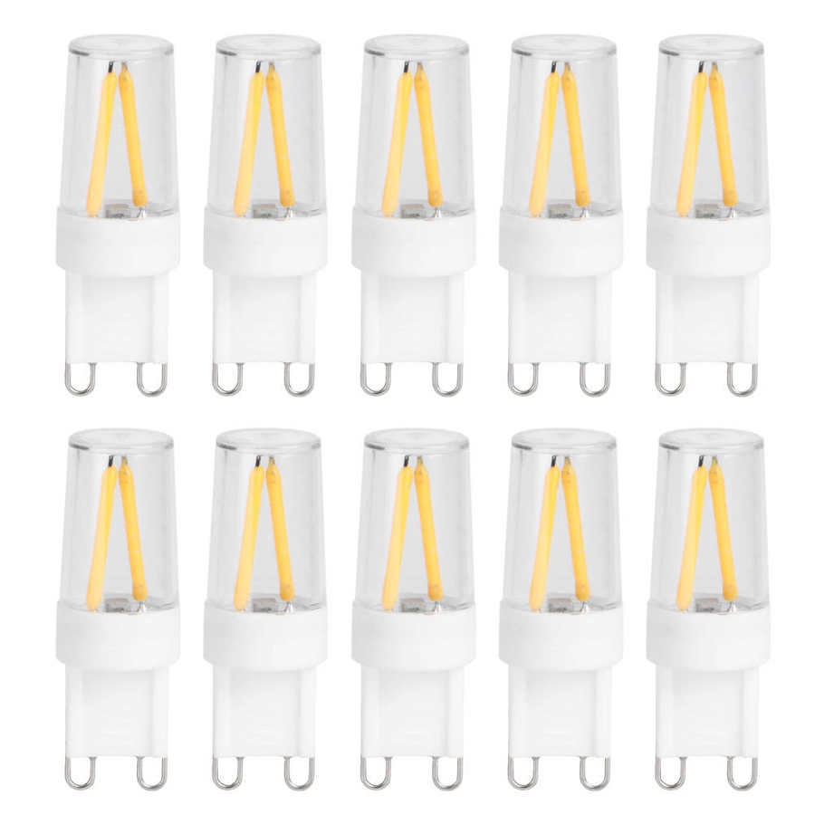 10 stuks  g9 gloeilampen 1.5w ac230v stuks bi-pin led-lampen voor huisverlichting voor kastlandschap