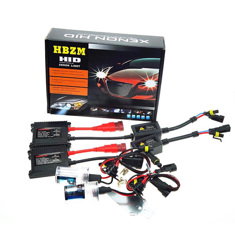 55W Xenon Lamp Kit Car Headlights Modified Car Headlights Waterproof Durable Xenon Lamp
