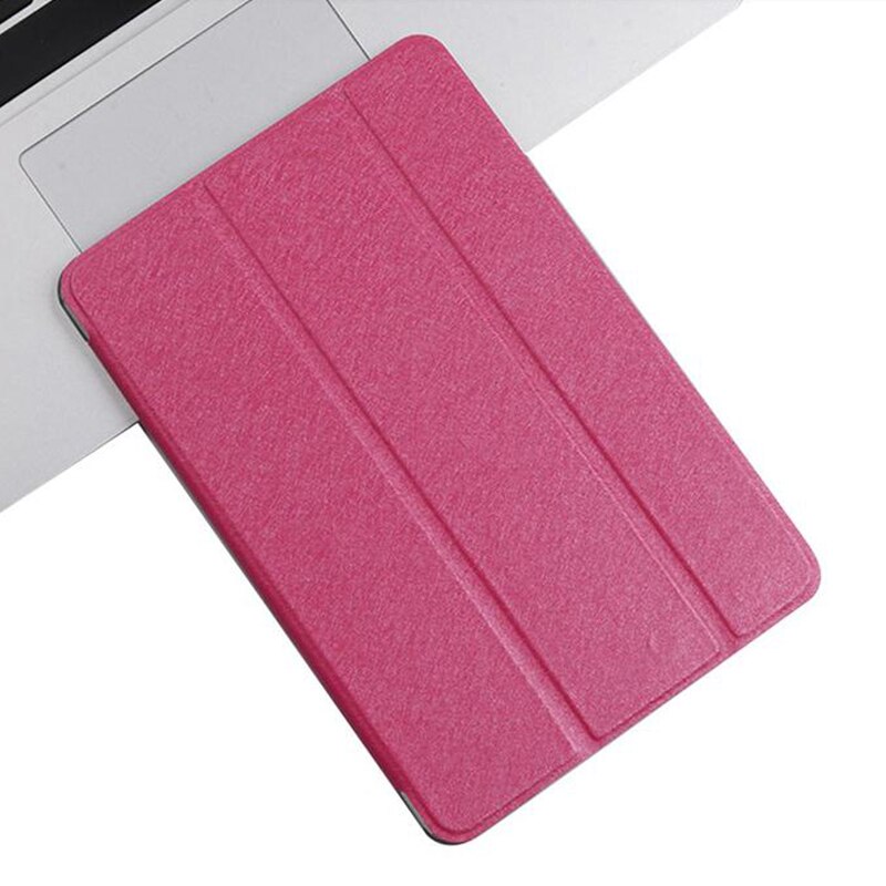 Samsung Galaxy Tab S2 9.7 Inch Tablet Case SM-T810 T813 T815 T819 Flip Trifold Stand Case Voor Tab S2 8.0 SM-T710 T713 T715 T719: Rose red / Tab S2 9.7