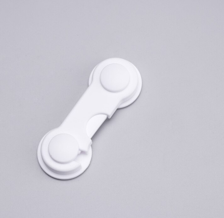 10pcs Dei Bambini Serratura Dell'armadietto Serrature di Sicurezza Del Bambino di Protezione del Bambino Serratura di Sicurezza A Prova di bambino Prodotto di Sicurezza Frigorifero Serratura Del Cassetto: white-2