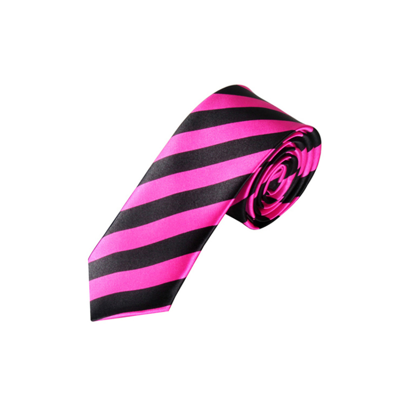 Corbatas a rayas blancas y negras para hombre y mujer, ropa de vestir Formal, corbatas de seda de imitación, corbatas de cuello estrecho, camisas casuales, artesanía diaria, 5CM: Verde militar