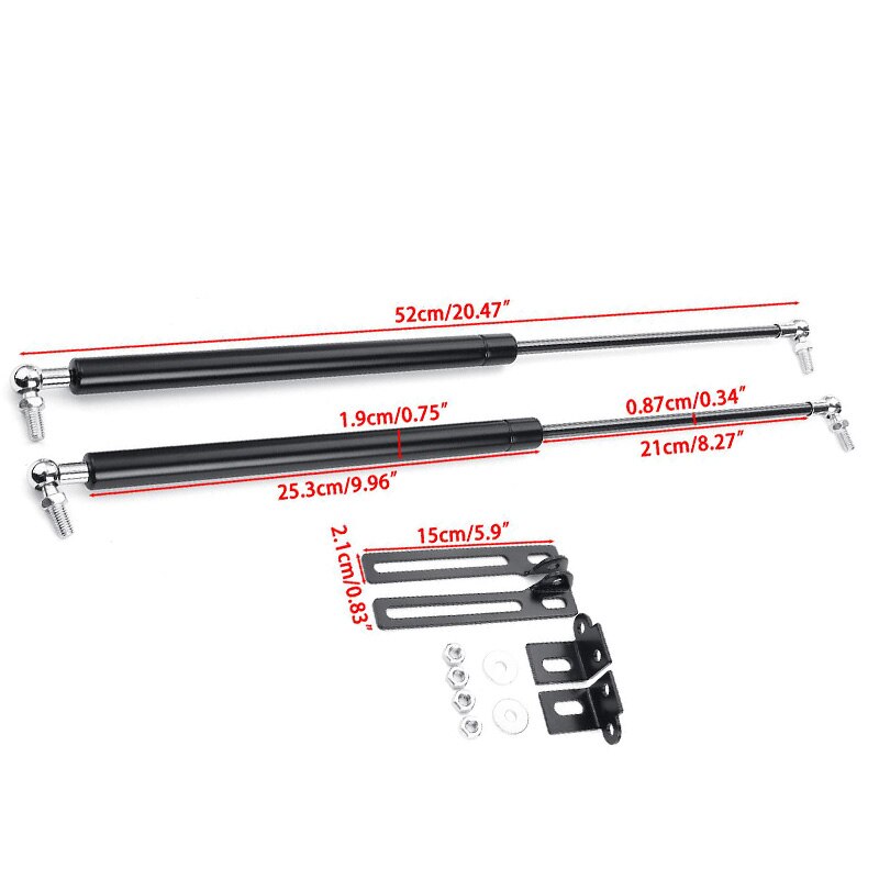 Ajuste para Nissan Qashqai J10 accesorios capó del coche amortiguador de Gas soporte de elevación estilo de coche