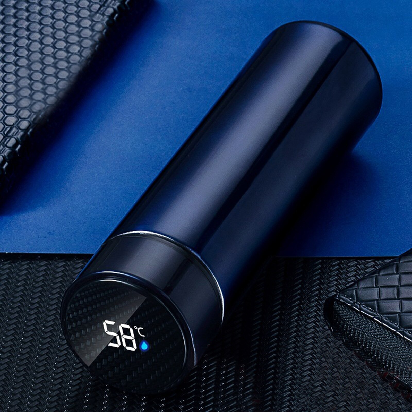 Crianças adultos unisex chaleira quente copo de água ao ar livre em casa de aço inoxidável garrafa vácuo chaleira inteligente tela lcd temperatura exibição