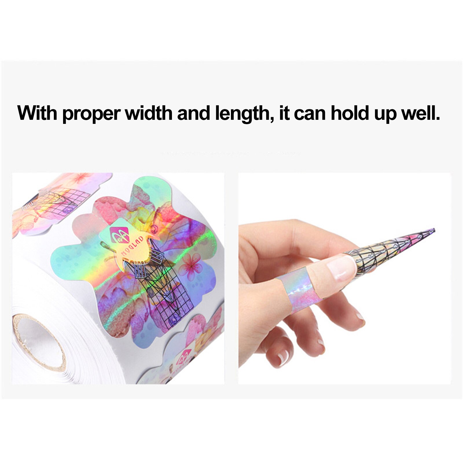 Nagels Vorm Nail Sticker Art Tips Gids Sticker Nail Form Uitbreiding Gids Gereedschap Nail Care Manicure Nail Art Tool Nail manicure