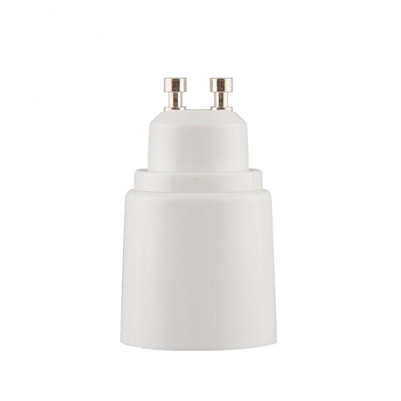 1 Pcs GU10 Male To E27 Female Base Light Lamp Bulbs Adapter Edison Screw Socket Base Converter LED Bulb Lamp Plug Extender