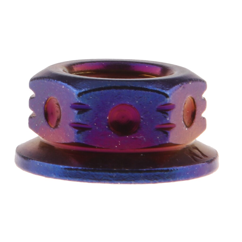 Stainless Steel Hex Serrated Flange Locking Nut M10 Fit & Screw Scooter