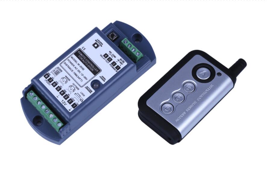 4-key wireless remote controller (receiver+transmitter )kit for dorma automatic glass sliding door