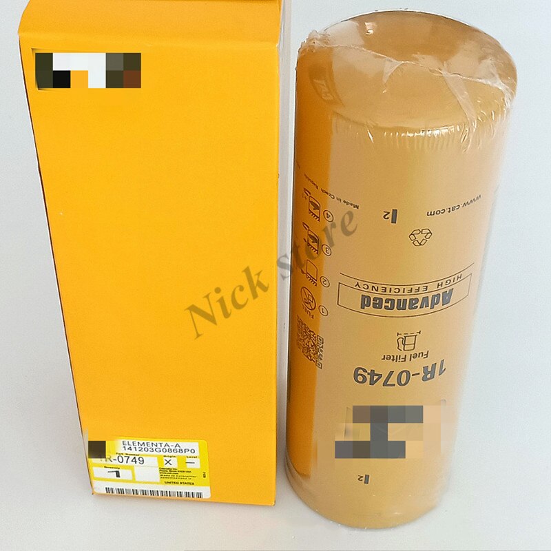 Filtro de combustible diésel para camión 1R-0749 1r0749 P551311 BF7587, elemento de filtro para filtro diésel CAT