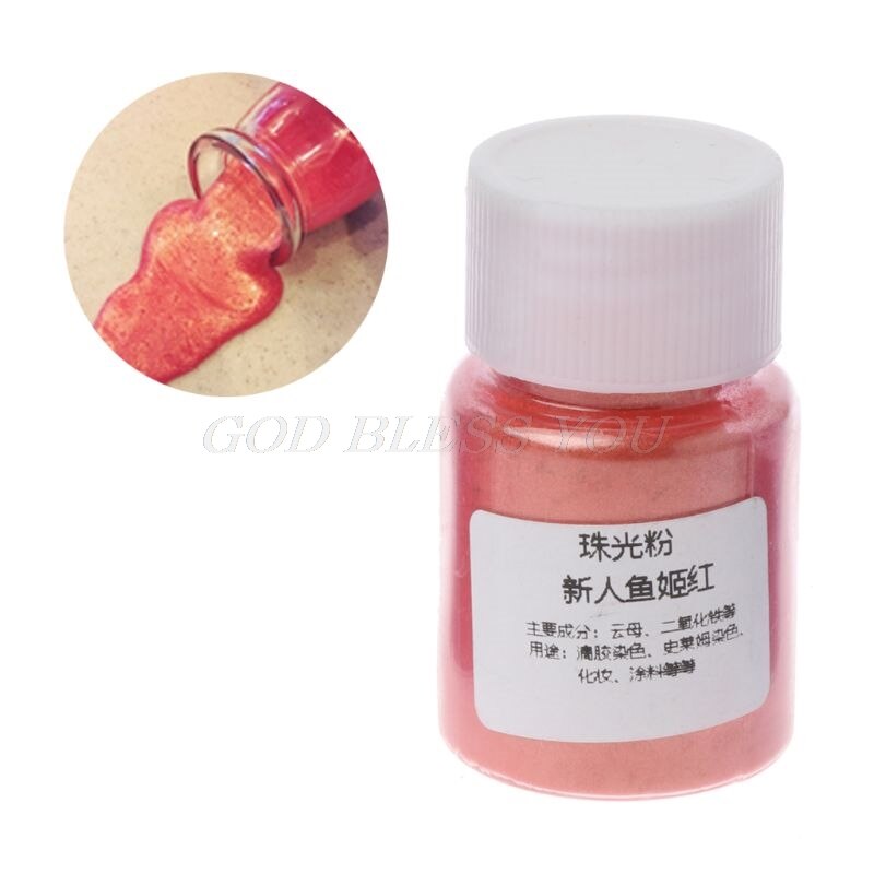 Résine colorant poudre Mica perle Pigments Colorants cristal boue résine fabrication de bijoux décor étincelle: 5
