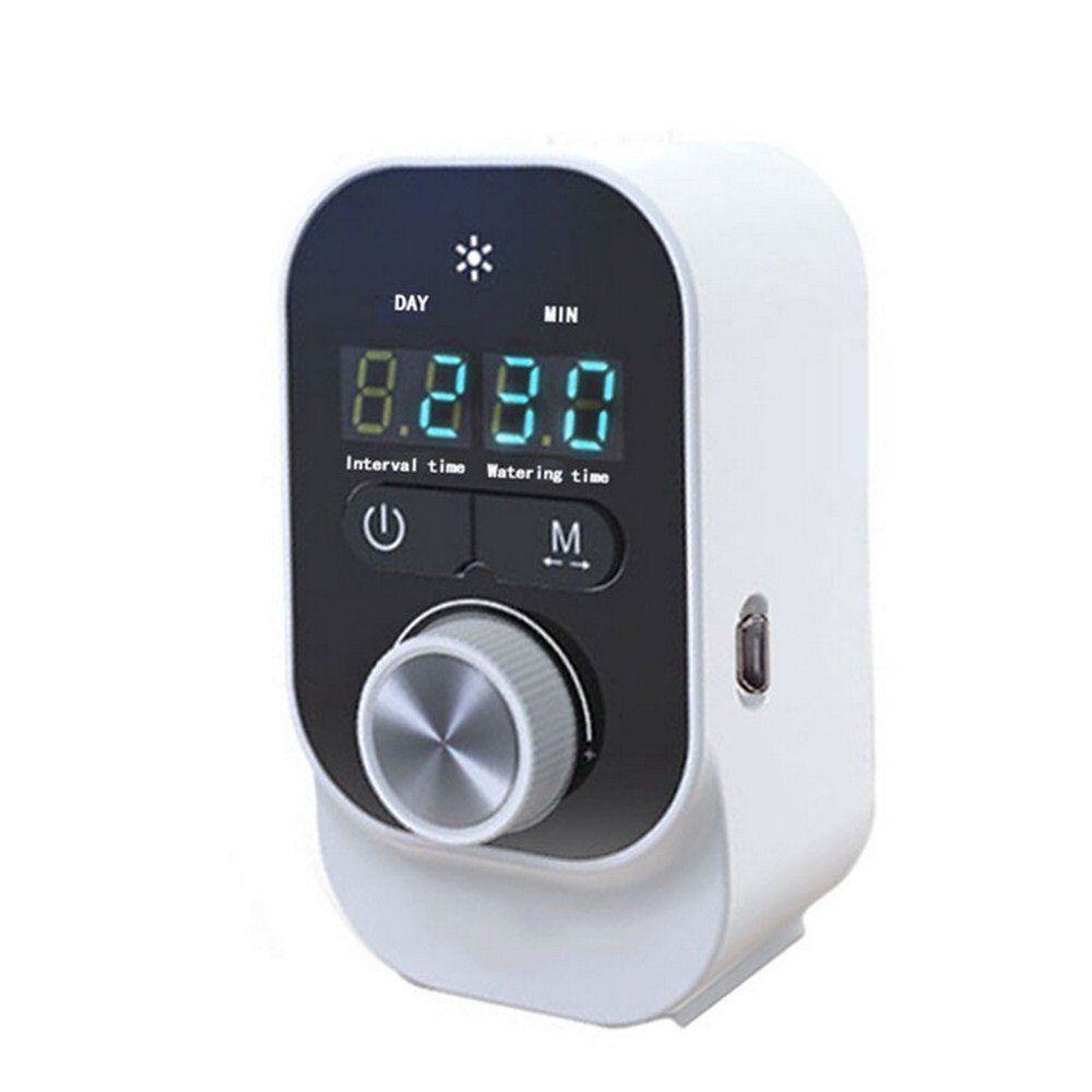 Temporizador de riego rotativo automático, dispositivo de regar, artefacto contador con memoria integrada, herramienta de jardinería