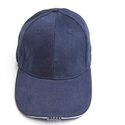 Gorro con luz LED camuflaje iluminado Otoño Invierno sombrero de pesca iluminación nocturna exterior montañismo gorra de béisbol gorra de escenario: B