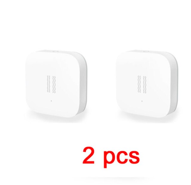 Aqara Smart Vibration Sensor ZigBee Shock Sensor for Home Safety, for Siaomi xiaomi mijia Mi Home App International Edition: 2pcs