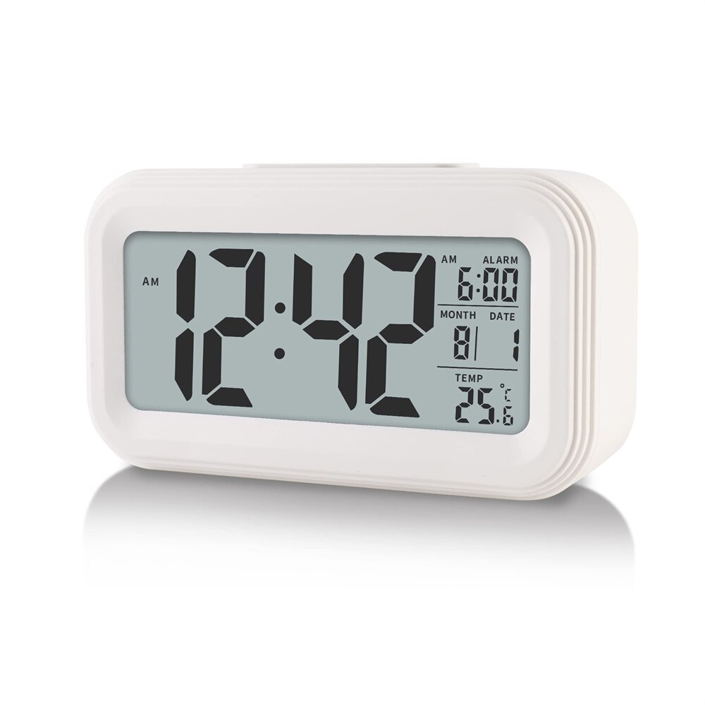 LED Digital Wecker Hintergrund beleuchtung Schlummer Daten Zeit kalender Desktop Multifunktions elektronische Hintergrund beleuchtung Tisch uhr