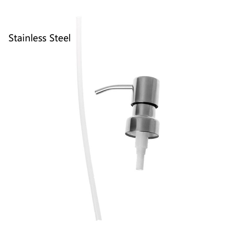 Stainless Steel Soap Dispenser Nozzle 12 OZ Built in Hand Lotion Pump Fitting