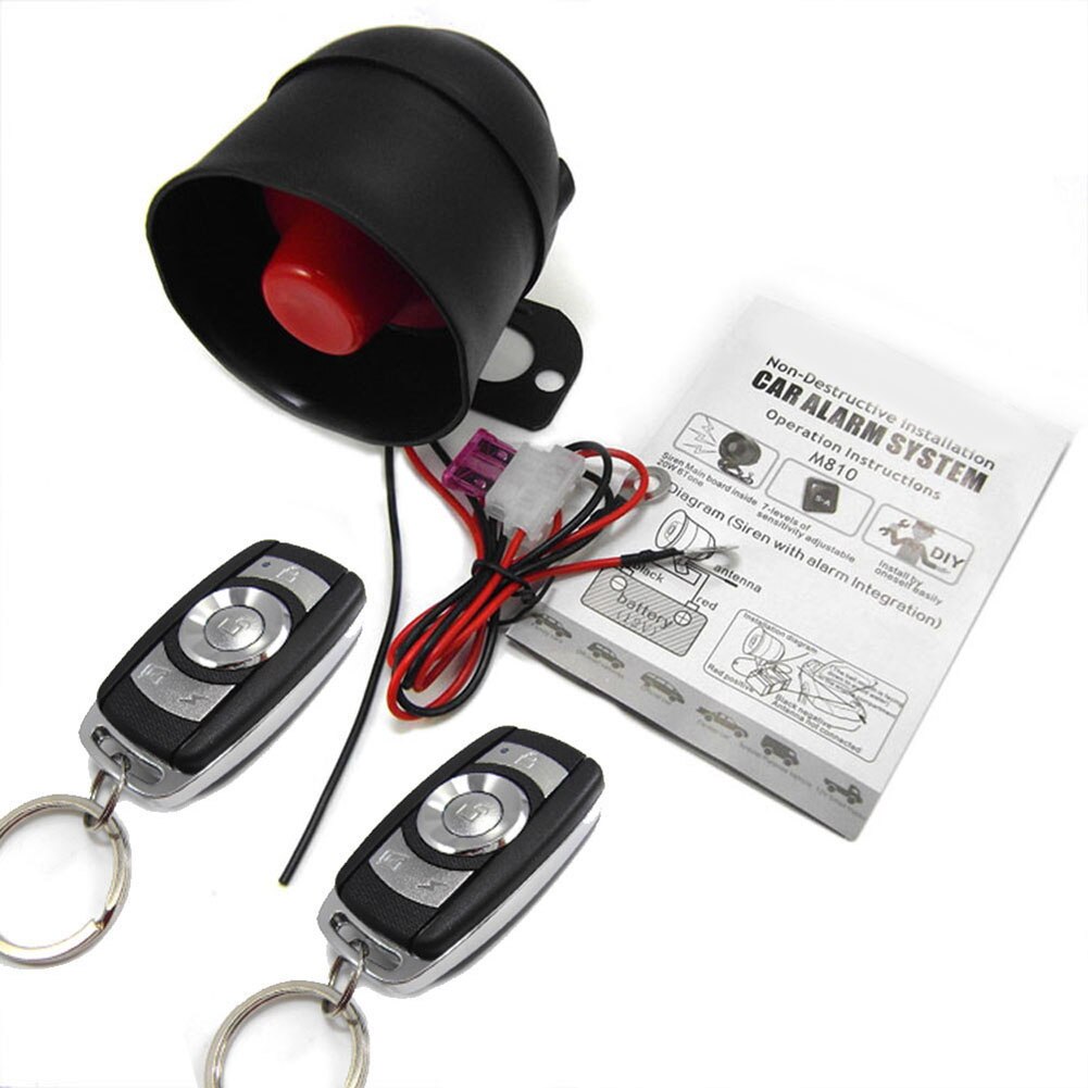 Sistema de alarme anti-roubo para automóveis, 810 a 8176, universal, dispositivo de vibração, peças para carro