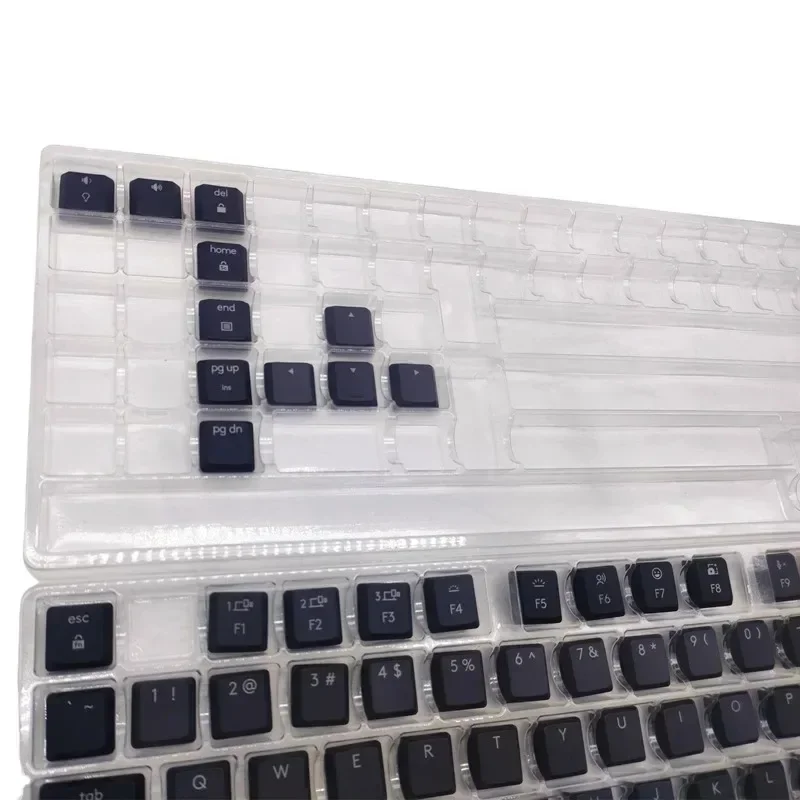 SINGLE REPLACEMENT KEYCAPS For Logitech MX Mechanical Mini KEYBOARD Graphite ash