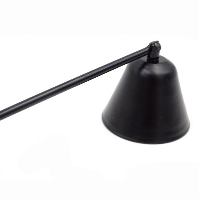 Praktisk Lyseslukker i Rustfritt Stål - Bjelleformet - Veke-/Oljelampe-trimmer