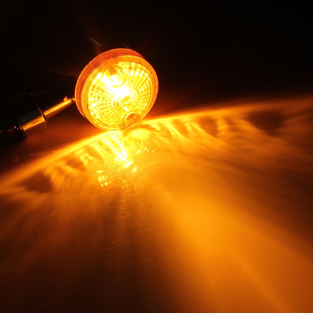 4Pièces Mini LED Feux clignotants pour moto Dirt Bike Street Bike