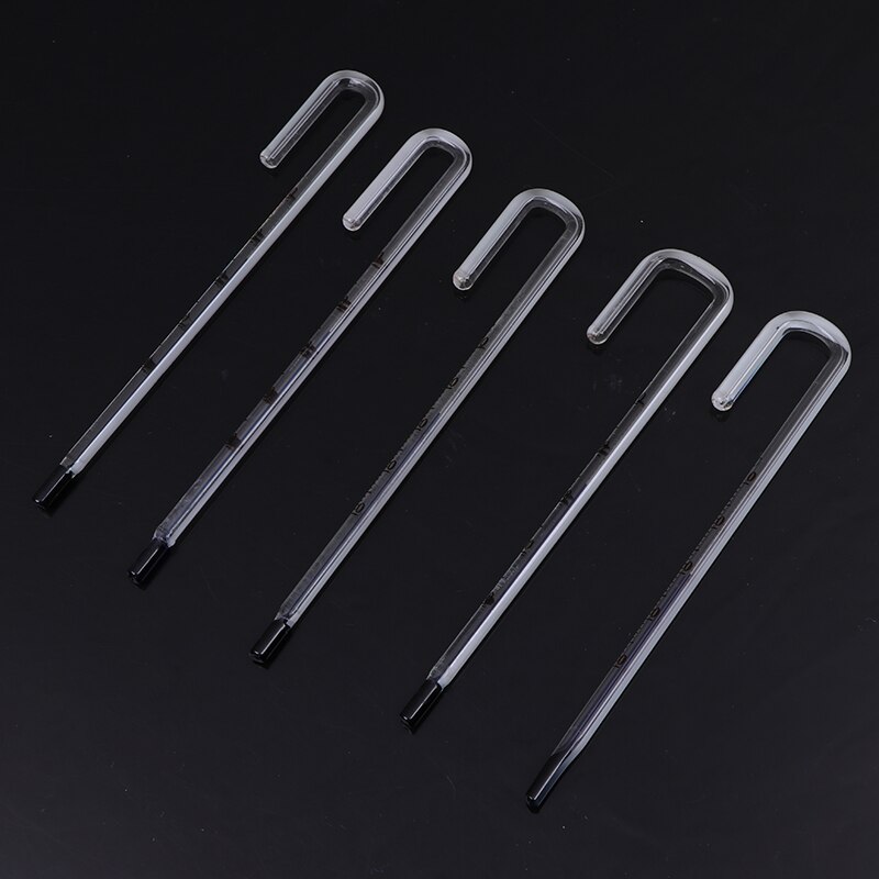 Termómetro de vidrio para acuario con gancho, reptil tanque accesorios para cajas, suministros 6/8/10/12/15mm dik Glas Tank