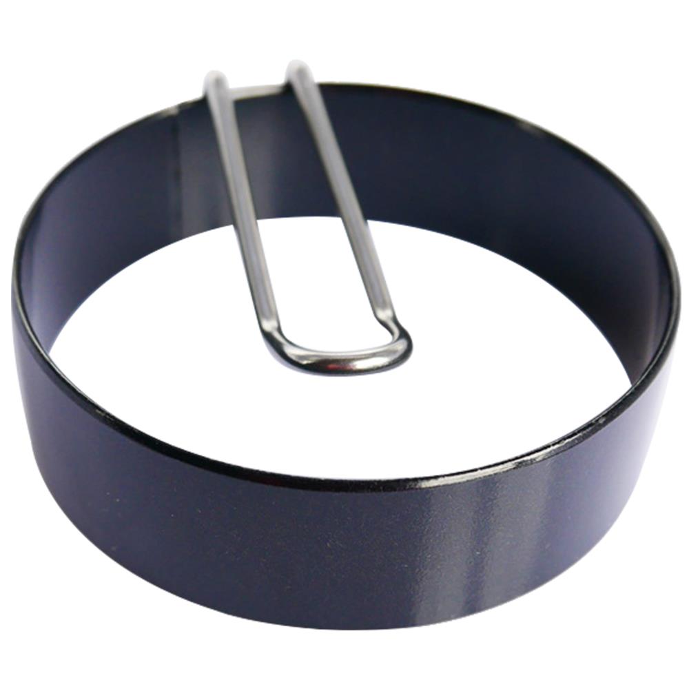 Black Household Egg Maker Molds Round Egg Omelet Silicone Frier Round Egg Pancake Maker Mold Egg Ring