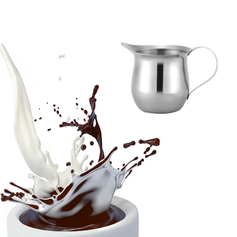 150ml Stainless Steel Milk Cup Coffee Cup Milkshake Cup Milk Jugs Coffeeware Kitchen Dining Bar
