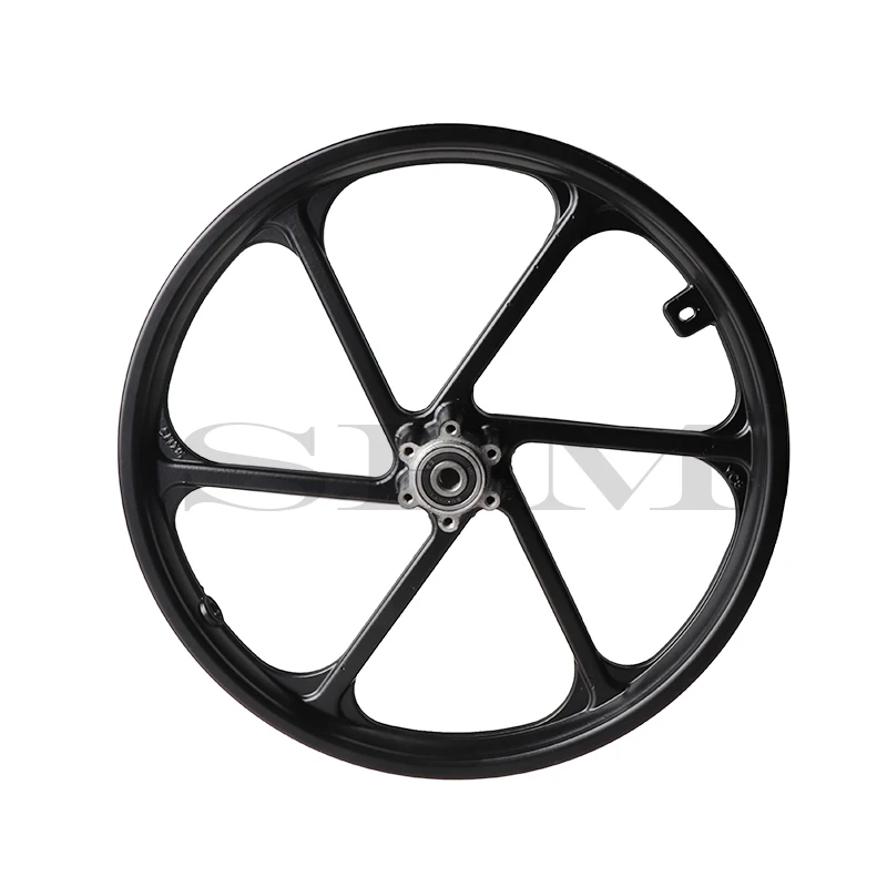 16 inch aluminium lichtmetalen wielnaaf 16 x 1.75 schijfrem voorvelg voor cms bike  f16 f16- plus elektrische fiets, scooter en vouwfiets.