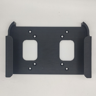 Invite murale pour Apple Mac Mini, support pour ordinateur monté sur le dos, invite astronomique de bureau, vis gratuites, gain de place, impression 3D,: vert clair