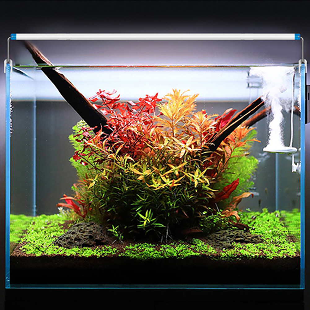 Super Slim LEDs Aquarium Lighting Aquarium Light Bar LED Fish Tank Waterproof Slim Clip Lamp Aquatic Plant Growing Lighting EU