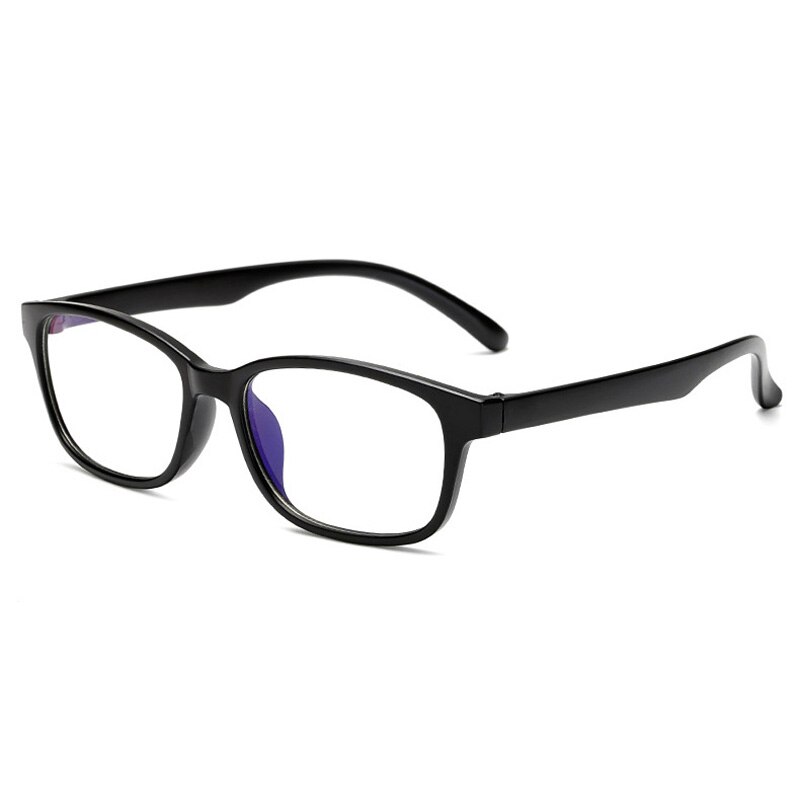 SO&EI Smart Color-changing Anti-blue Light Glasses Square Men Women Photochromic Gray Lens Glasses Outdoor Shades UV400 Eyewear: Matte Black