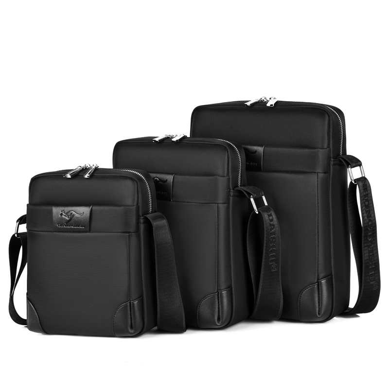 Sommar känguru lyxmärke herr crossbody-väskor oxford vintage messenger-väska manlig liten axelväska för män affärshandväska