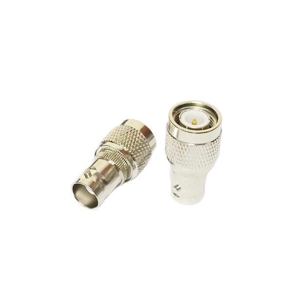 1Pc Tnc Male Plug Naar Bnc Vrouwelijke Jack Rf Coax Adapter Converter Rechte Vernikkelde