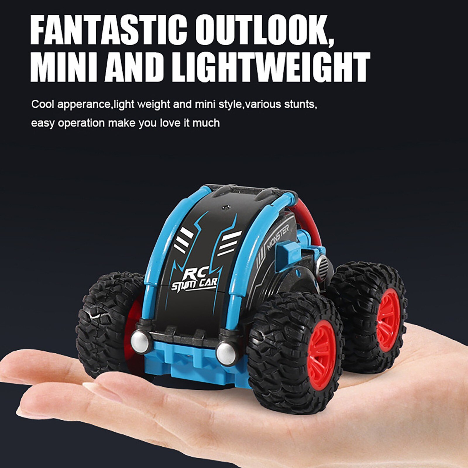 Afstandsbediening Auto Speelgoed Voor Kinderen Racing Mini Rc Auto Afstandsbediening Stunt Auto All-Terrain Off-road Vehicle2021