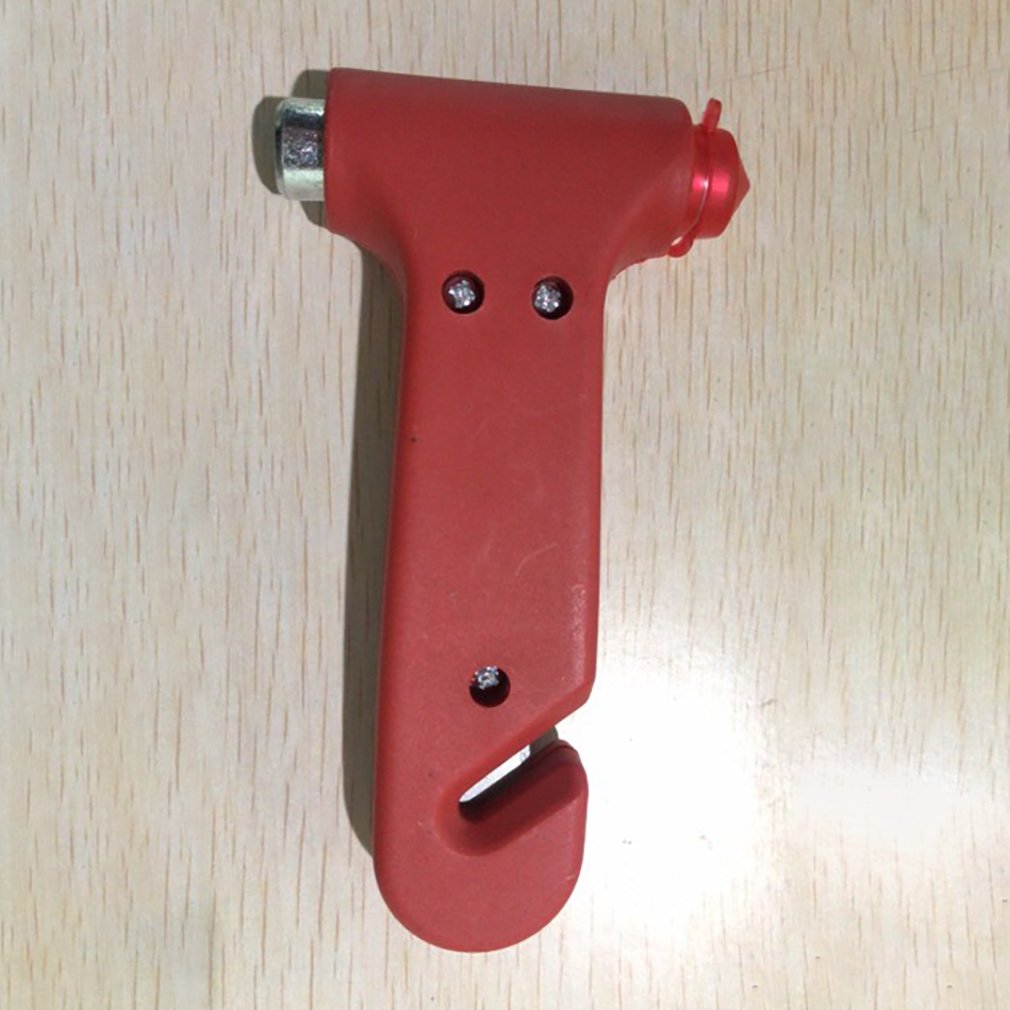 2 in 1 Safety Hammer Life-saving Hammer Escape Hammer Car Window Broken Glass Breaker Escape Tool MINI Portable Life Hammer